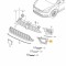 Suport proiector ceata VW Golf Sportsvan, 02.2014-, Rama Bara fata, Fata, partea Dreapta, Aftermarket