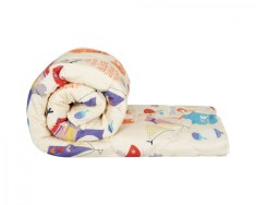 Pilota bumbac Somnart Bufnite, 200x220cm, umplutura 300 gsm foto
