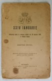 XXIV IANUARIE , CONFERINTA TINUTA de DIMITRIE ONCIUL , 1905