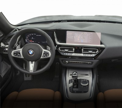 Folie Protectie Navigatie BMW Z4 2018-2023, Duragon, protectie Display Navigatie, silicon Mat, Anti-zgarieturi, Anti-amprenta, kit instalare foto