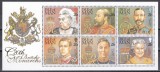 Isle of Man 1999 - Monarhi britanici ai secolului al XX-lea, Bloc, MNH
