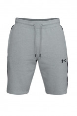 Pantaloni scurti Under Armour UA Microthread Fleece Gri M foto