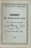 A3665N Carnet de scolaritate, Liceul de fete Oltea Doamna, Cernăuți, 1936