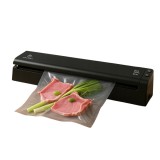 Cumpara ieftin Aparat electric de etansare sub vid pentru produse alimentare, 110 W, 2 Role incluse de 20 x 300 cm, Black