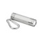 Breloc lanterna, Everestus, KR0200, aluminiu, abs, argintiu, laveta inclusa