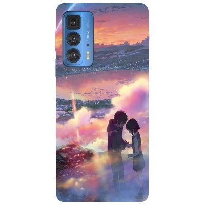 Husa compatibila cu Motorola Edge 20 Lite model Your Name, Silicon, TPU, Viceversa foto