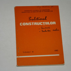 Buletinul constructiilor volumul 11 - 1982