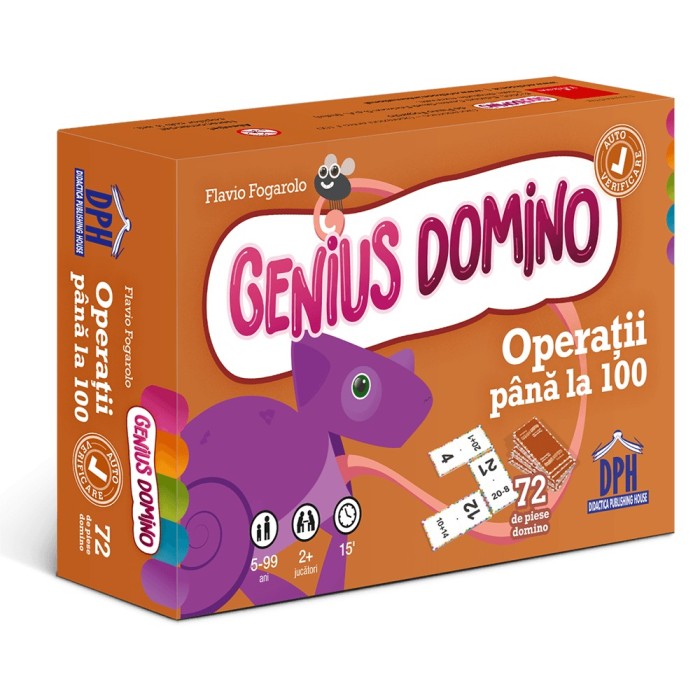 Genius Domino - Operatii Pana La 100, - Editura DPH