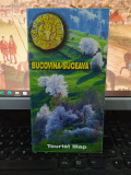 Bucovina Suceava, Tourist Map, hartă color și text &icirc;n limba engleză, c. 2010 109
