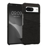 Husa Kwmobile pentru Google Pixel 8, Gri inchis, Textil/Plastic, 61883.19