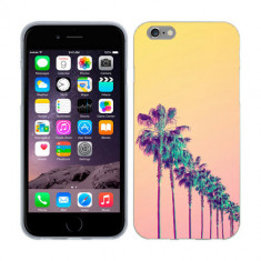 Husa iPhone 6S iPhone 6 Silicon Gel Tpu Model Palm Trees foto