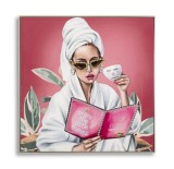 Mauro Ferretti Pictura pe Panză Spa Lux cu Cadru -H- cm 82x4x81 | Aosom Romania