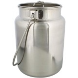 Cumpara ieftin Bidon din inox Grunberg 10l IRL100 cu capac si maner pentru lapte, miere sau