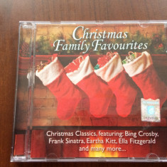 Christmas Family Favourites cd disc selectii muzica usoara sarbatori craciun VG+