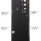 Capac Samsung SM-F926 Z FOLD 3 BLACK SWAP