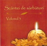 CD Sc&acirc;ntei De Sărbători Volumul 3, original