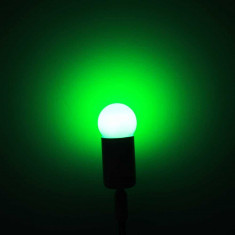Bec LED 1W, G45, Braytron, fasung E27, verde