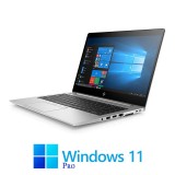 Laptop HP EliteBook 840 G5, Quad Core i5-8350U, 16GB DDR4, SSD, FHD, Win 11 Pro