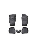 Set covorase auto din cauciuc tip tavita Skoda Fabia I 1999-2007