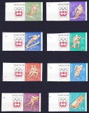 DB1 Olimpiada Iarna Innsbruck 1963 Ungaria 8 v. MNH NDT