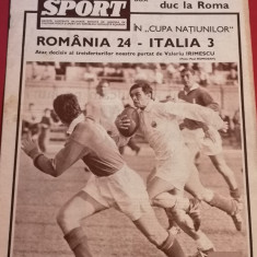 Revista SPORT nr. 10/mai 1967 (prezentare Dinamo Bacau)