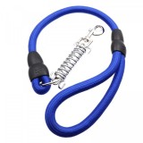 Lesa cu amortizor pentru caine de talie mare, diametru 20mm, 100cm, Albastru, Ropet