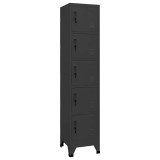 Cumpara ieftin Fiset, antracit, 38x40x180 cm, otel