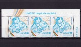 Cumpara ieftin RO 2018 LP 2213 &quot;UNICEF , drepturile copilului&quot; - straif de 3 din minicoala ,MNH, Nestampilat