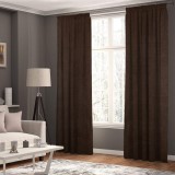 Draperie tip tesatura in cu rejansa din bumbac tip fagure, Madison, 150x230 cm, densitate 700 g/ml, Lean, 1 buc
