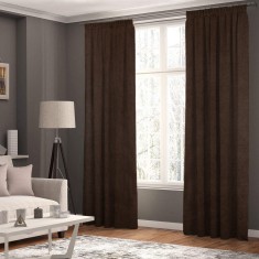 Draperie tip tesatura in cu rejansa din bumbac tip fagure, Madison, 150x265 cm, densitate 700 g/ml, Lean, 1 buc