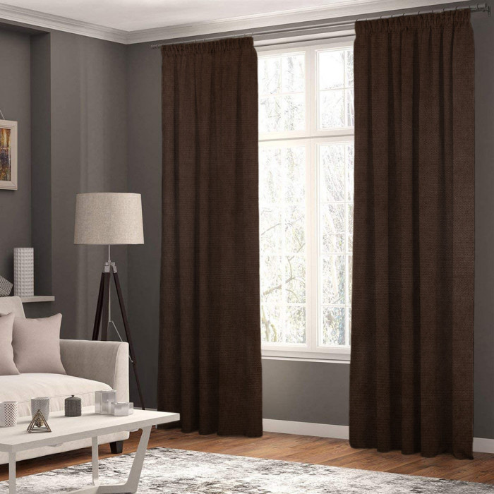 Draperie tip tesatura in cu rejansa din bumbac tip fagure, Madison, 150x240 cm, densitate 700 g/ml, Lean, 1 buc