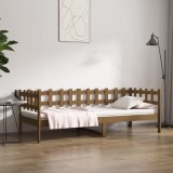 VidaXL Pat de zi, maro miere, 80x200 cm, lemn masiv de pin 820754