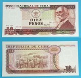 Cuba 10 Pesos 1991 &#039;Guerra de todo el Pueblo&#039; UNC serie: DA04 570378 p#109