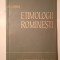 Al. Graur - Etimologii rom&acirc;nești (1963)