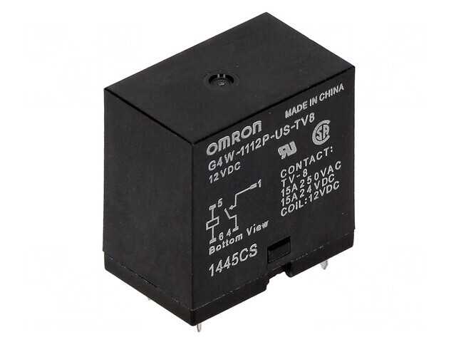 Releu Electromagnetic SPST-NO 12VDC G4W PCB