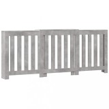 Cumpara ieftin Masca pentru calorifer gri beton 205x21,5x83,5cm lemn prelucrat