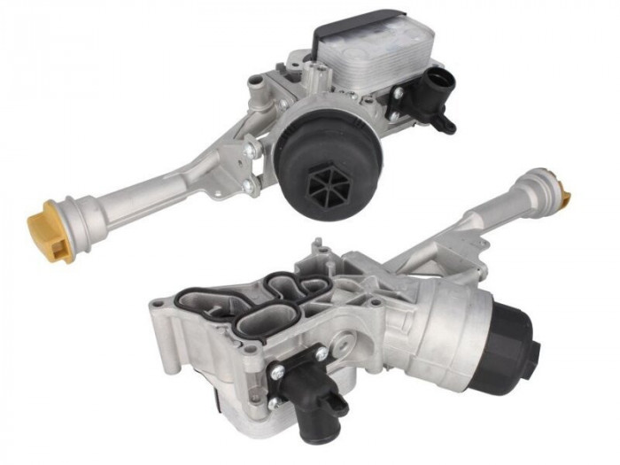 Radiator racire ulei motor, termoflot Alfa Romeo Mito (955), 10.2009-, motor 1.3 JTDm, 62/70 kw, 1.3 MultiJet, 59 kw, diesel, 73x114x30 mm, cu filtru