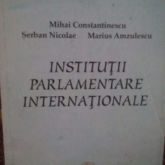 Mihai Constantinescu - Institutii parlamentare internationale (2005)