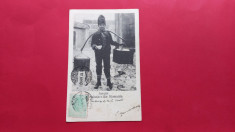 Bucuresti Salutari din Romania Tipuri Vanzator de iaurt iaurgiu TCV 1905 foto