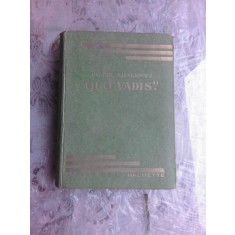 QUO VADIS? - HENRIK SIENKIEWCZ (CARTE IN LIMBA FRANCEZA)