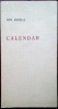 ION HOREA - CALENDAR (VERSURI, 1969) [dedicatie/autograf pt. MARCEL MIHALAS]