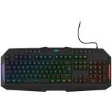 Tastatura gaming Hama uRage Exodus 700, switchuri semi-mecanice, iluminare RGB, Negru