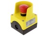 Casetă de comandă 1 buton ciupercă IP67 NC