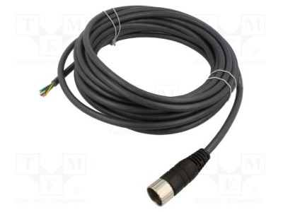 Conector M23 mamă 12 PIN cu cablu drept 8A IP67 LUMBERG AUTOMATION foto