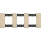 Rama ornament 3P metal Living Now auriu KA4802M3ZW, Bticino