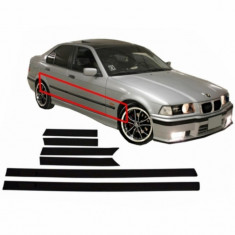 Bandouri Laterale compatibil cu BMW E36 3 Series Limousine Touring (1991-1998) Sport M3 Design DMBME364DM3