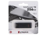 Pendrive Kingston DataTraveler 70 USB 3.2 Gen 1 256GB USB-C Negru DT70/256GB
