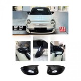 Capace Oglinda Batman Negru Fiat 500/500X (2007-2023) ALM - Tuning Auto Exterior