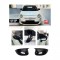 Set capace tip batman compatibil Fiat 500 / 500X 2007-2023 &reg; ALM
