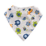 Baveta tip bandana bumbac Boy albastru, Lorelli